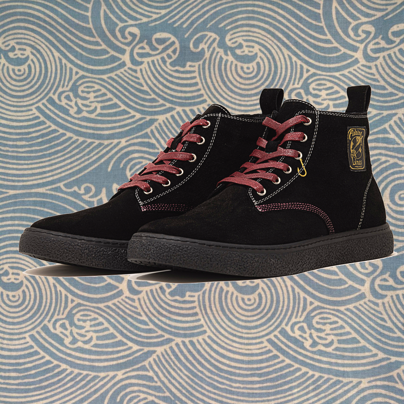 Hooker Black/Bordeaux