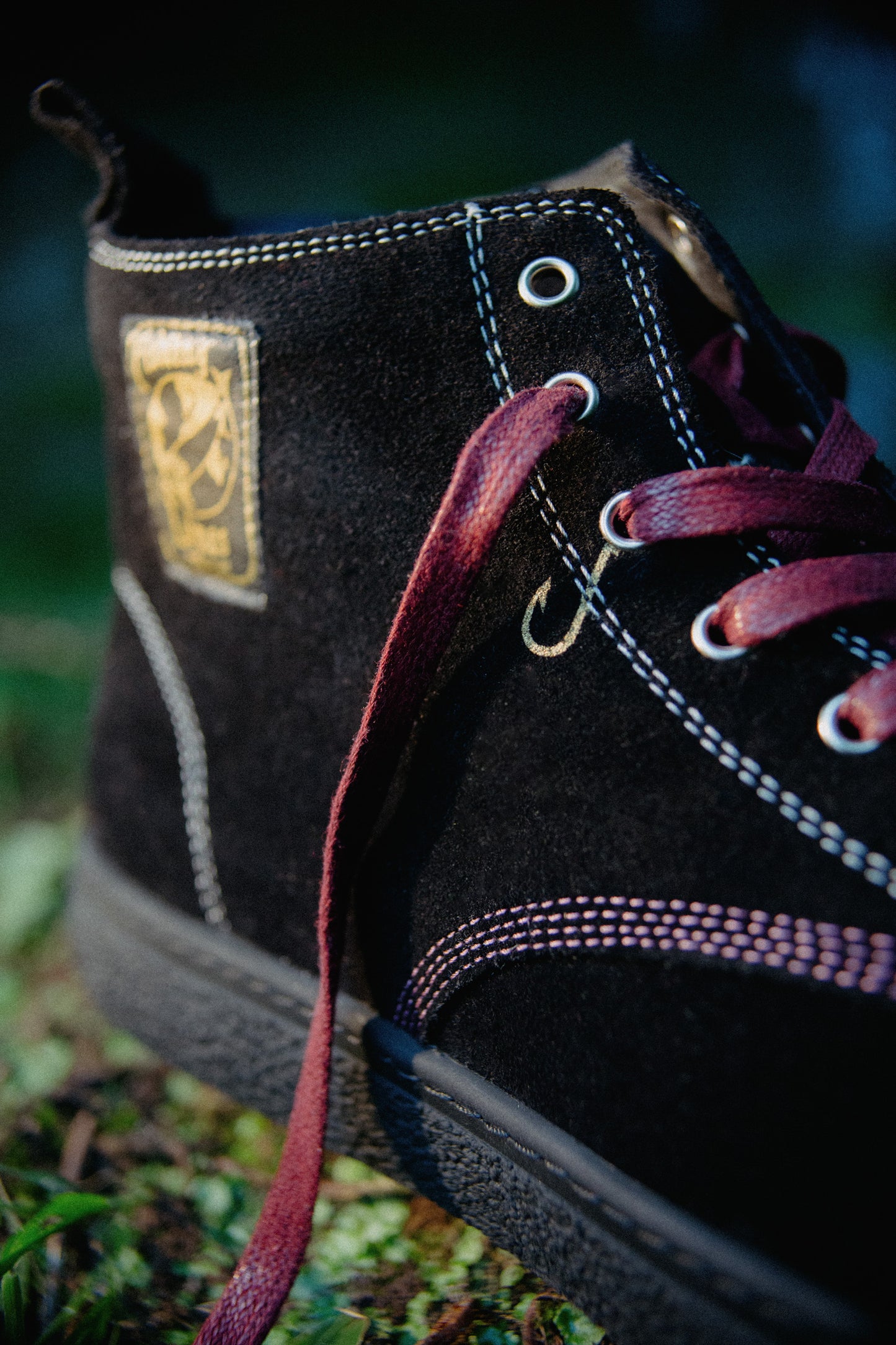 Hooker Black/Bordeaux