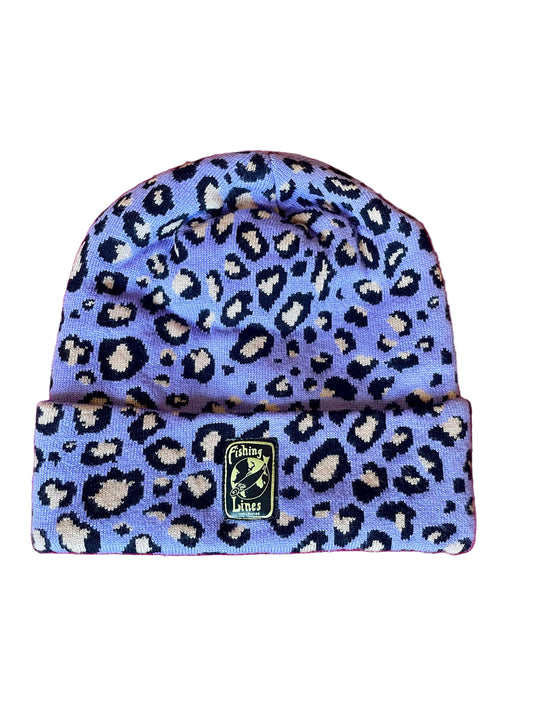 Purple Leo Beanie