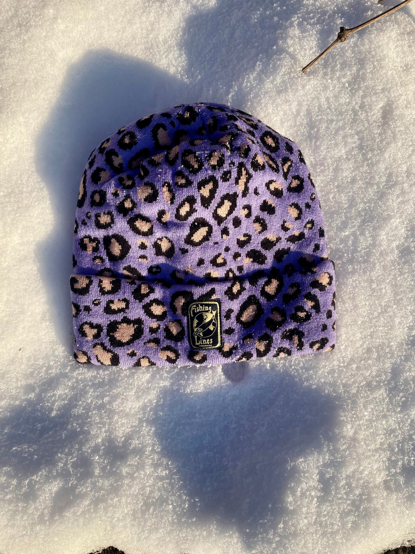 Purple Leo Beanie