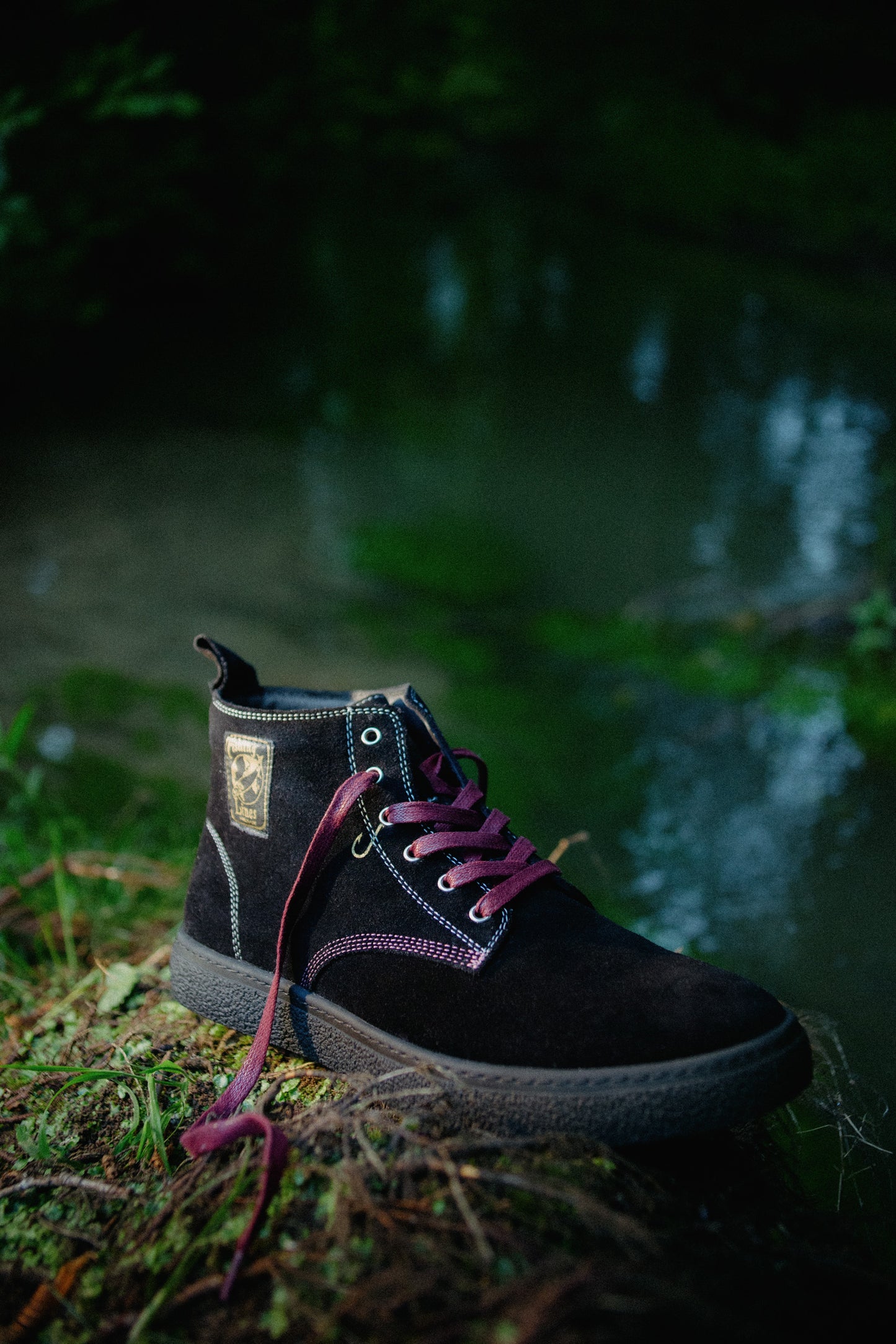 Hooker Black/Bordeaux